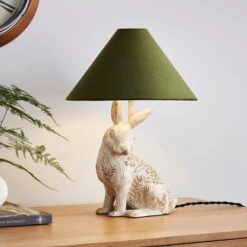 Hare Resin Table Lamp