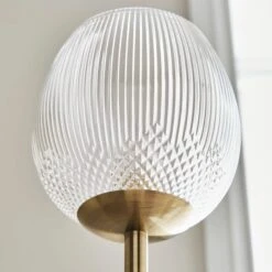 Cassia Pressed Glass Mother And Child Adjustable Floor Lamp 9 Cassia Pressed Glass Mother And Child Adjustable Floor Lamp -ELEND SHOP 30869563 alt02
