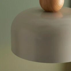 Copenhagen Curved Wood And Metal Easy Fit Pendant Shade 8 Copenhagen Curved Wood And Metal Easy Fit Pendant Shade -ELEND SHOP 30869712 alt03