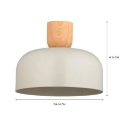 Copenhagen Curved Wood And Metal Easy Fit Pendant Shade 10 Copenhagen Curved Wood And Metal Easy Fit Pendant Shade -ELEND SHOP 30869712 alt08