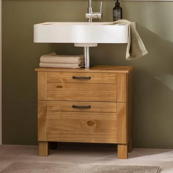 Harlow Undersink Unit, Oak Effect 1 Harlow Undersink Unit, Oak Effect