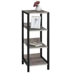 Colton Shelving Unit, Concrete Effect -ELEND SHOP 30869871 alt03