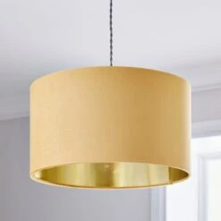 Nesa Velvet Drum Lamp Shade