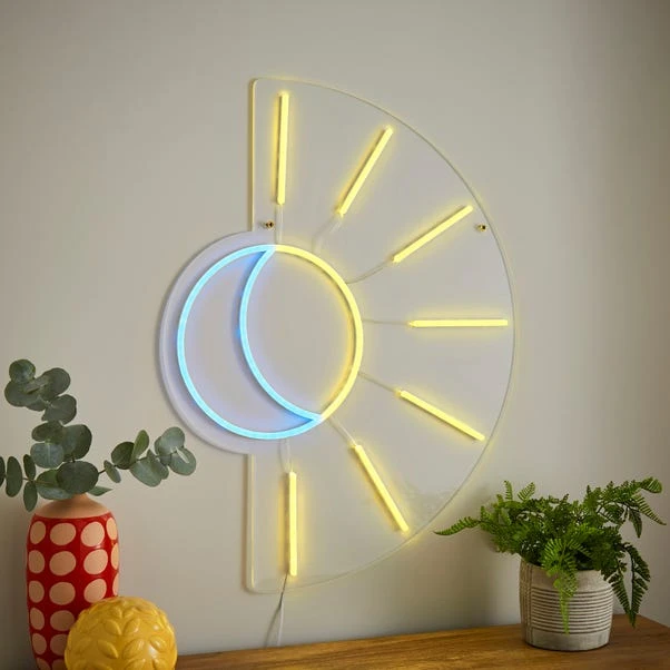 Sun And Moon Neon Sign 1 Sun And Moon Neon Sign
