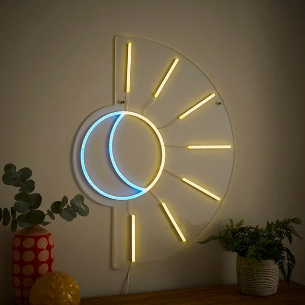Sun And Moon Neon Sign 2 Sun And Moon Neon Sign - Image 2