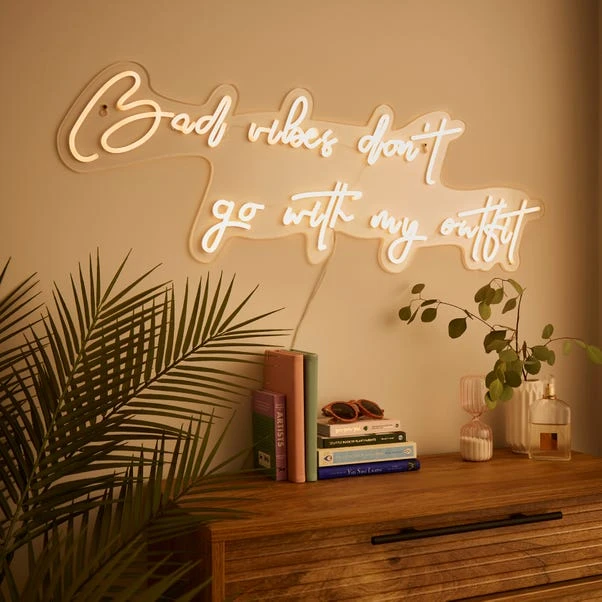Bad Vibes Neon Sign 2 Bad Vibes Neon Sign - Image 2