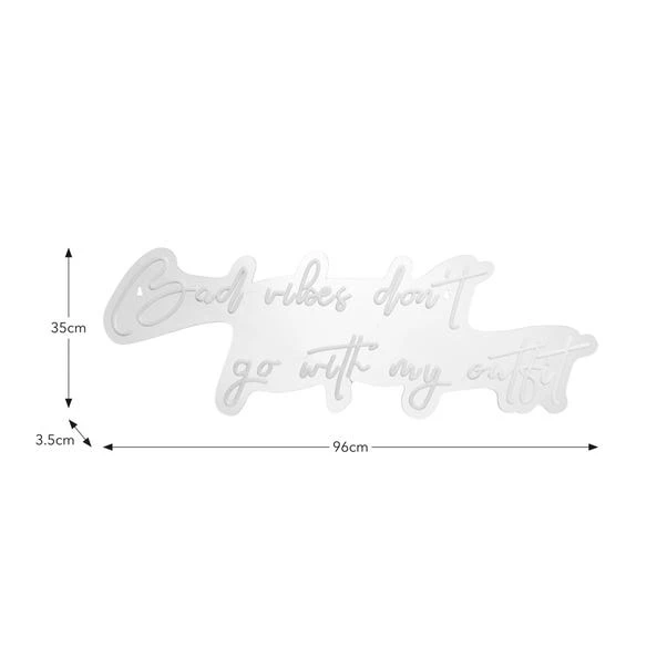 Bad Vibes Neon Sign 5 Bad Vibes Neon Sign - Image 5