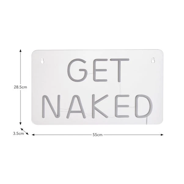 Get Naked Neon Sign 5 Get Naked Neon Sign - Image 5
