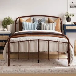 Halston Bed Frame, Metal -ELEND SHOP 30873788