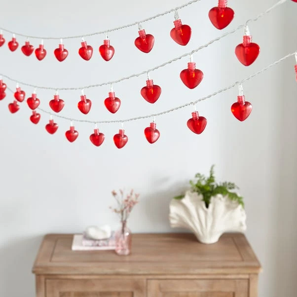 Heart String Lights 1 Heart String Lights