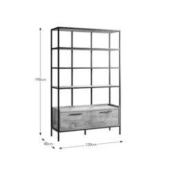 Bryant Tall And Wide Shelving Unit -ELEND SHOP 30874178 alt09