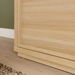 Hardy Wide Bookcase With 2 Drawers, Oak Effect 12 Hardy Wide Bookcase With 2 Drawers, Oak Effect -ELEND SHOP 30874521 alt04