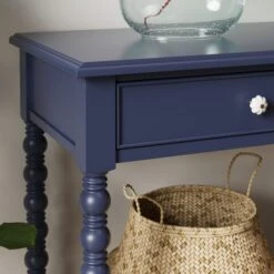 Pippin Console Table, Navy 11 Pippin Console Table, Navy -ELEND SHOP 30876519 alt02
