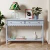 Remi Scalloped Console Table