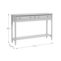 Remi Scalloped Console Table -ELEND SHOP 30876544 alt09