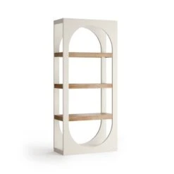 Albourne Tall Bookcase, Oak Effect -ELEND SHOP 30877183 alt04