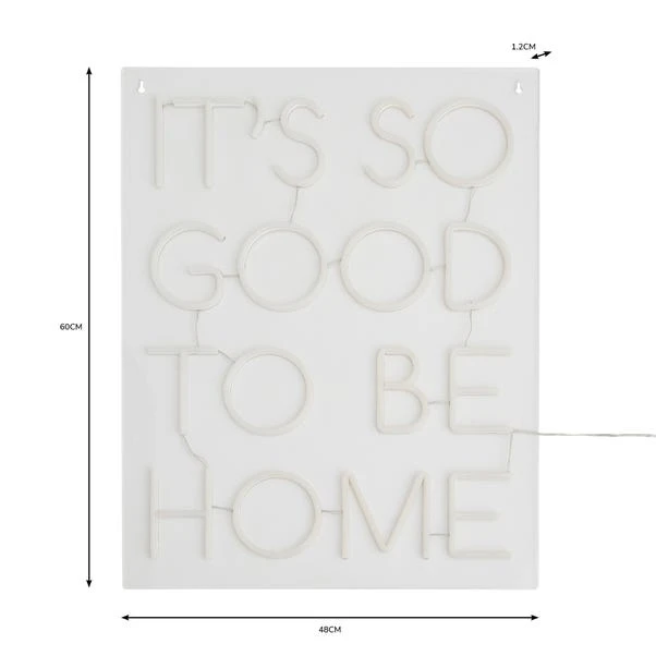 Good To Be Home Neon Sign 6 Good To Be Home Neon Sign - Image 6