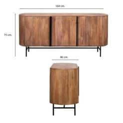 Indus Valley Zen 3 Door Sideboard -ELEND SHOP 30877761 alt09