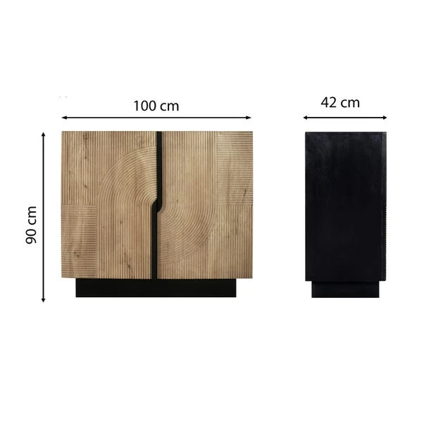 Indus Valley Atomic 2 Door Sideboard 8 Indus Valley Atomic 2 Door Sideboard - Image 8