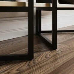 Ramson Tall And Wide Shelving Unit, Oak And Black -ELEND SHOP 30878042 alt04