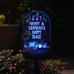 Personalised Vegetable Patch Outdoor Solar LED Light -ELEND SHOP 30878365 alt07