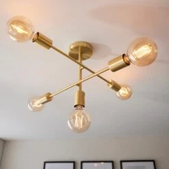 Vogue Ryker 5 Light Semi Flush Ceiling Light 13 Vogue Ryker 5 Light Semi Flush Ceiling Light -ELEND SHOP 30878895 alt03