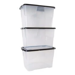 Strata Curve Set Of 3 Storage Box With Lids -ELEND SHOP 30879311 alt03