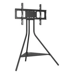 Tiga Black Metal Tripod TV Unit For TVs Up To 65" -ELEND SHOP 30879513 alt02