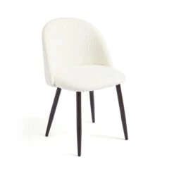 Astrid Dining Chair, Ivory Boucle -ELEND SHOP 30882611 alt04