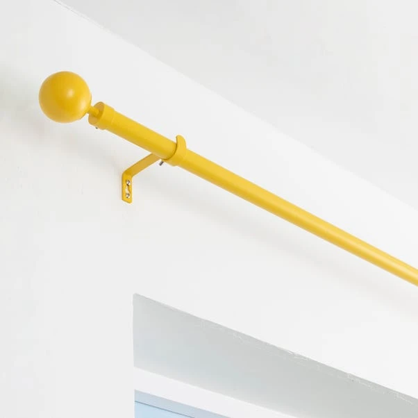 Oslo Extendable Metal Eyelet Curtain Pole 19 Oslo Extendable Metal Eyelet Curtain Pole - Image 19