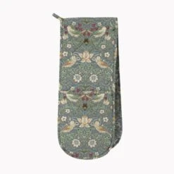 William Morris Strawberry Thief Double Oven Glove