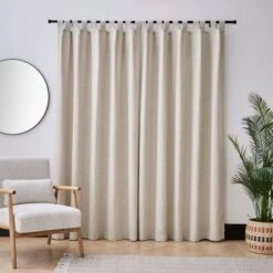 Bondi Unlined Tab Top Curtains -ELEND SHOP 30884907 alt04