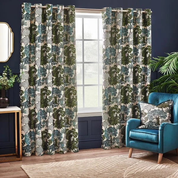 Woodlands Eyelet Curtains 16 Woodlands Eyelet Curtains - Image 16