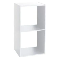 Mix And Modul Cube Organiser 2 Shelf Unit -ELEND SHOP 30885497