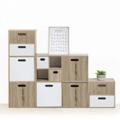 Mix And Modul Cube Organiser 2 Shelf Unit -ELEND SHOP 30885499 alt02