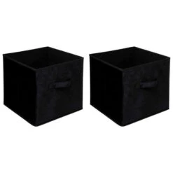 Mix And Modul Set Of 2 Velvet Cube Storage Boxes 15 Mix And Modul Set Of 2 Velvet Cube Storage Boxes -ELEND SHOP 30885515