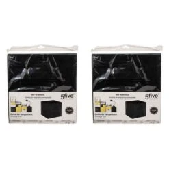 Mix And Modul Set Of 2 Velvet Cube Storage Boxes 16 Mix And Modul Set Of 2 Velvet Cube Storage Boxes -ELEND SHOP 30885515 alt01