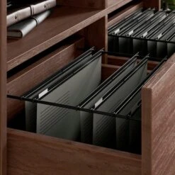 Fulton Office Storage Cabinet, Pine -ELEND SHOP 30885901 alt03