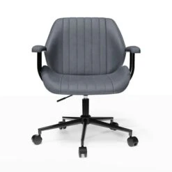 Clement Faux Leather Office Chair -ELEND SHOP 30886353 alt06