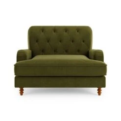 Beatrice Buttoned Velvet Snuggle Chair 33 Beatrice Buttoned Velvet Snuggle Chair -ELEND SHOP 30887233 alt05