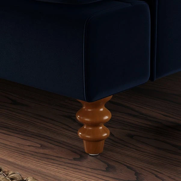 Beatrice Buttoned Velvet Snuggle Chair 3 Beatrice Buttoned Velvet Snuggle Chair - Image 3