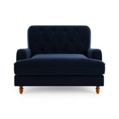 Beatrice Buttoned Velvet Snuggle Chair 25 Beatrice Buttoned Velvet Snuggle Chair -ELEND SHOP 30887234 alt05