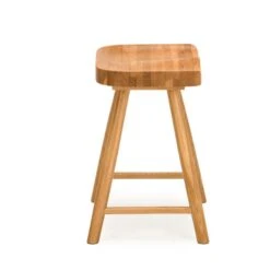 Loxwood Table Height Bar Stool, Solid Oak -ELEND SHOP 30888648 alt03