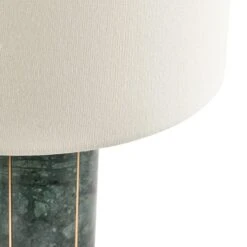 Venetia Green Marble And Gold Tall Table Lamp -ELEND SHOP 30889372 alt03