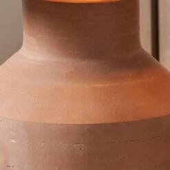 Inna Urn Terracotta And Linen Table Lamp 16 Inna Urn Terracotta And Linen Table Lamp -ELEND SHOP 30889373 alt01