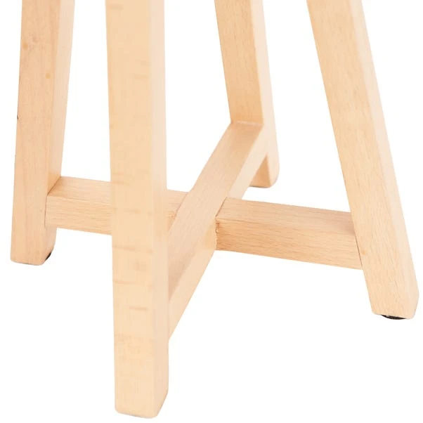 Whitby Wood Tapered 4 Post Linen Table Lamp 12 Whitby Wood Tapered 4 Post Linen Table Lamp - Image 12