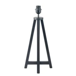 Whitby Wood Tapered 4 Post Linen Table Lamp 17 Whitby Wood Tapered 4 Post Linen Table Lamp -ELEND SHOP 30889395 alt01