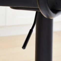 Houston Adjustable Height Swivel Bar Stool, Faux Leather -ELEND SHOP 30889725 alt03