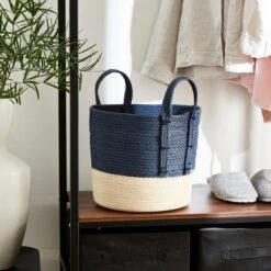 Block Colour Storage Basket -ELEND SHOP 30890647