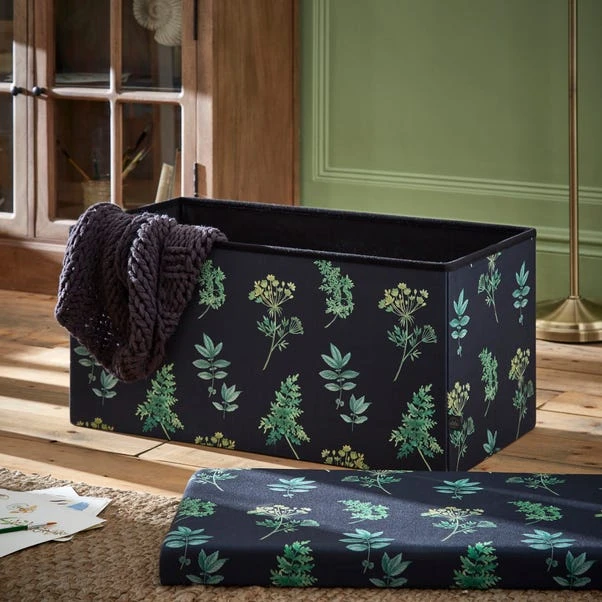 Marsh Botanical Rectangle Ottoman 2 Marsh Botanical Rectangle Ottoman - Image 2